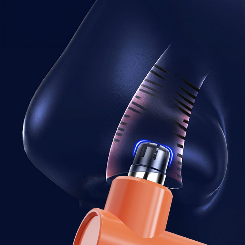 🔋 50% RABATT! ✨ Wiederaufladbarer Nasen- & Ohrenhaarschneider – Kompakt, leise & perfekt für die schnelle Pflege unterwegs – Ganzkörper waschbar & ideal für Herren 🧔‍♂️