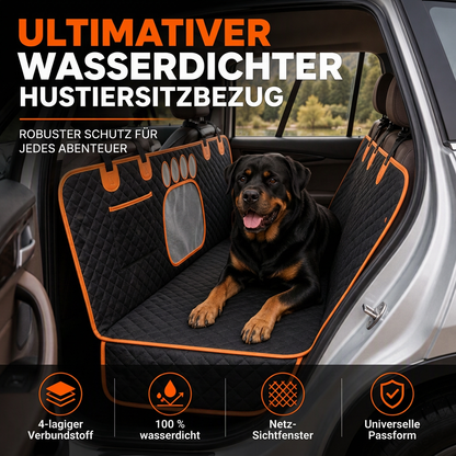 🐶 50 % RABATT! Wasserdichte Hunde-Autositzdecke für die Rückbank – Kratzfest, rutschfest & schmutzabweisend für entspannte Autofahrten