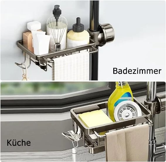 Küchenspülen-Wasserhahn-Organizer