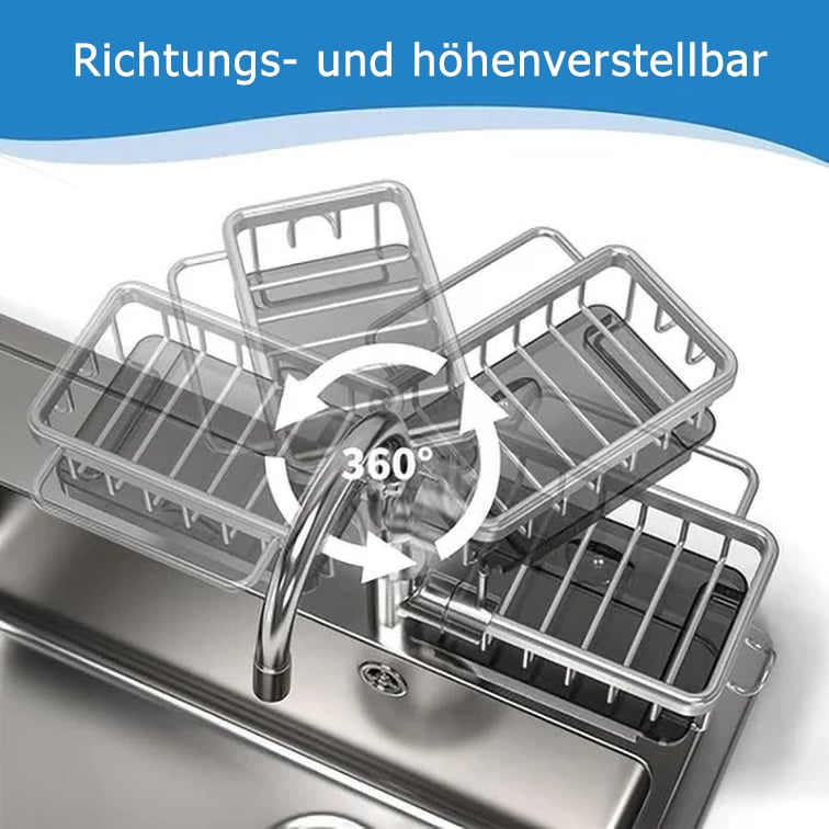 Küchenspülen-Wasserhahn-Organizer