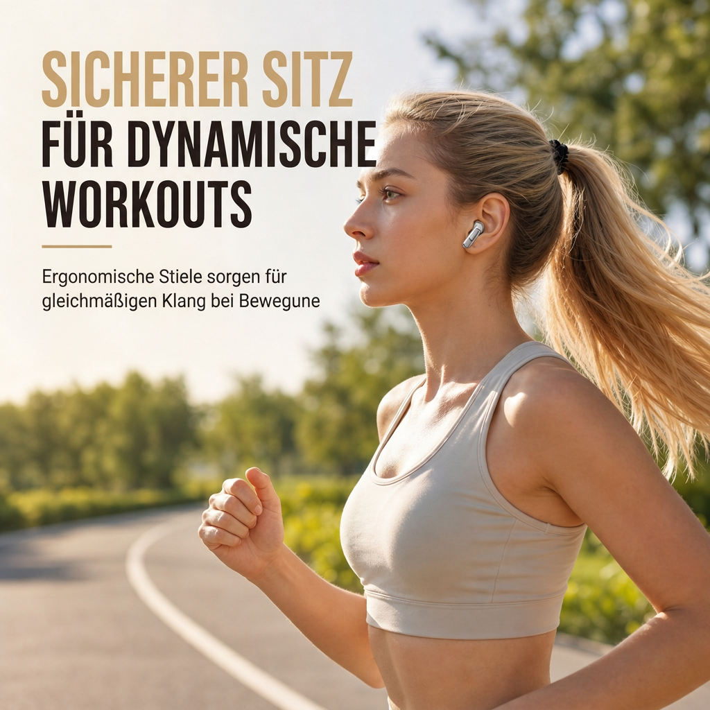 🎧 B115 3-in-1 Bluetooth-Kopfhörer – In-Ear & Ohrclip, komfortabel zum Schlafen mit Geräuschreduzierung und langer Akkulaufzeit