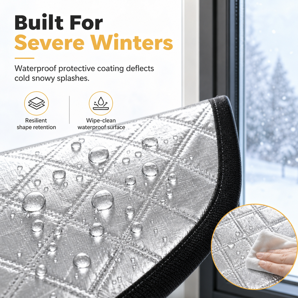 ⏳Zeitlich begrenztes Angebot⏳ Wärmeisolierender Fenstervorhang aus Graphen zum Schutz vor Winterwind
