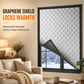 ⏳Zeitlich begrenztes Angebot⏳ Wärmeisolierender Fenstervorhang aus Graphen zum Schutz vor Winterwind