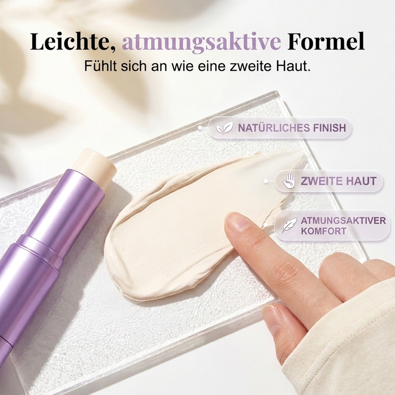 🔥Über 50.000 Frauen vertrauen darauf🔥 2-in-1-Foundation-Stick mit Farbwechsel-Effekt
