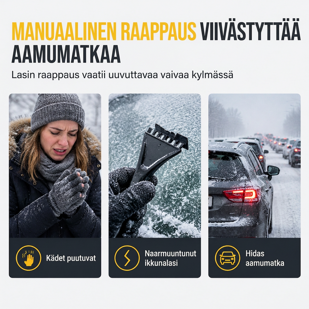 ❄️🚗 Elektrischer Auto-Eiskratzer – 50% RABATT! Motorisierte Rotationsscheibe, robustes ABS, kälteresistenter Akku – Eis mühelos entfernen. 🧊