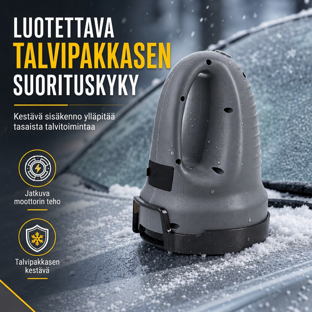 ❄️🚗 Elektrischer Auto-Eiskratzer – 50% RABATT! Motorisierte Rotationsscheibe, robustes ABS, kälteresistenter Akku – Eis mühelos entfernen. 🧊