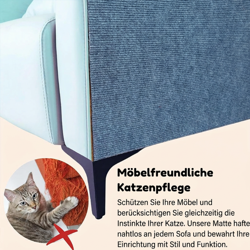 🔥Jetzt zum reduzierten Preis von 50% Rabatt 🐱 Kratzmatte zum Schutze Ihrer Katzenmöbel