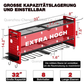 📢📢JETZT 50 % RABATT⏰Wandmontiertes Werkzeugregal aus Stahl – Bohrer & Werkzeuge platzsparend aufbewahren