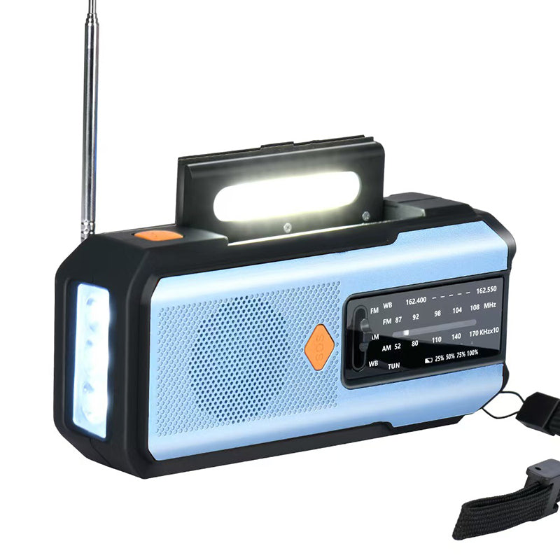 🔥 50 % RABATT! 📻 Solar-Kurbel-Notfall-Wetterradio ✨