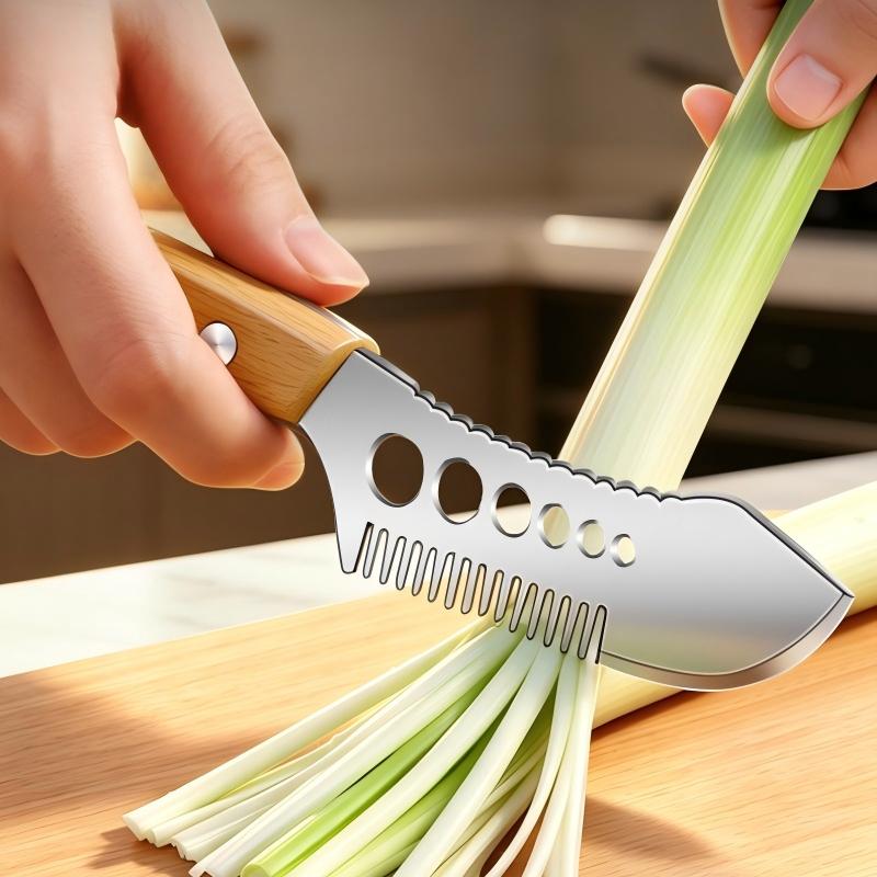 🔪 Multifunktionales Gemüseschneider-Messer – Vielseitig, scharf & effizient für die Küche 🥕✨