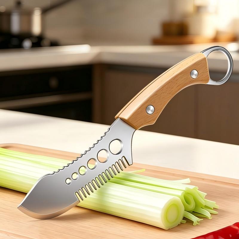 🔪 Multifunktionales Gemüseschneider-Messer – Vielseitig, scharf & effizient für die Küche 🥕✨