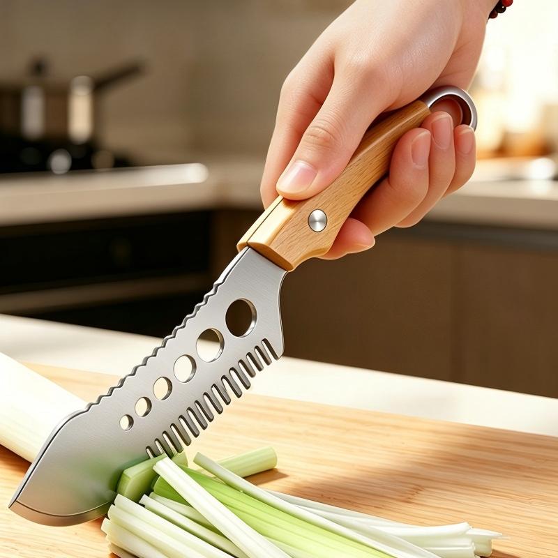 🔪 Multifunktionales Gemüseschneider-Messer – Vielseitig, scharf & effizient für die Küche 🥕✨