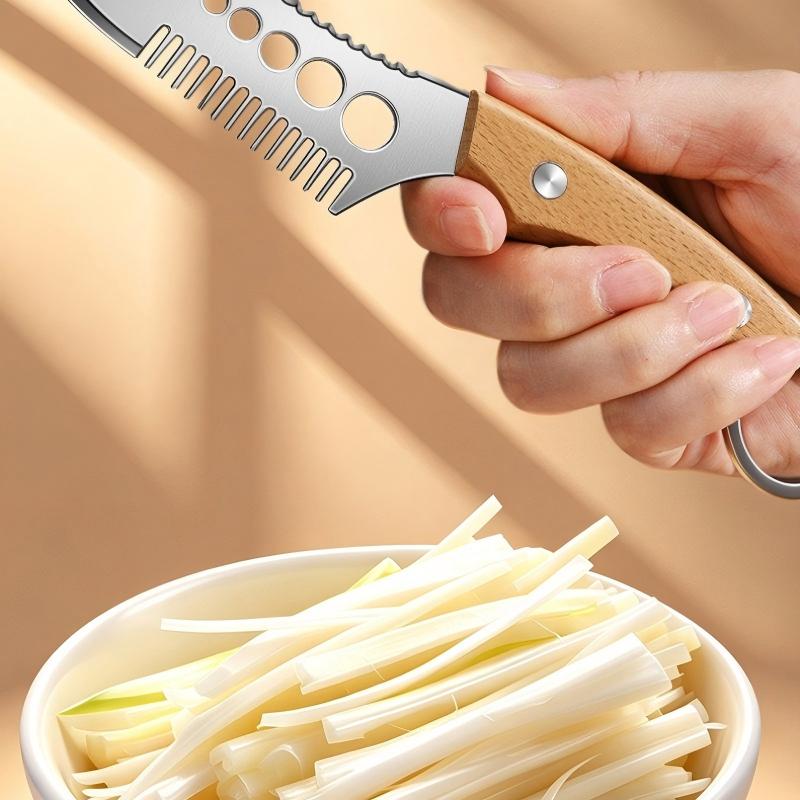 🔪 Multifunktionales Gemüseschneider-Messer – Vielseitig, scharf & effizient für die Küche 🥕✨