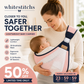 👶 50% RABATT! 🧸 4-in-1-Trage mit atmungsaktivem Mesh – 0–36 Monate, vorne & hinten – Tragekomfort & Nähe, Hände frei ✨