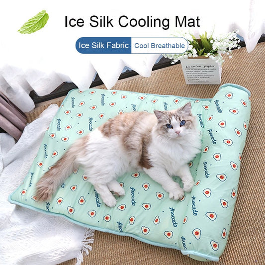 Katzen/Hunde Ice Silk Mat Kühlmatte