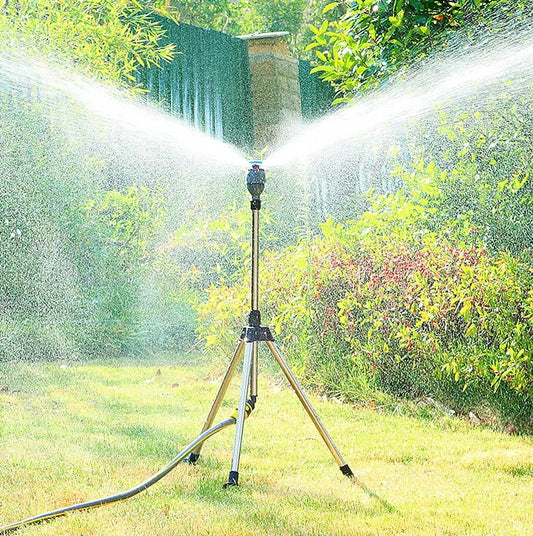 Edelstahl Rotary Bewässerung Stativ Teleskop Unterstützung Sprinkler