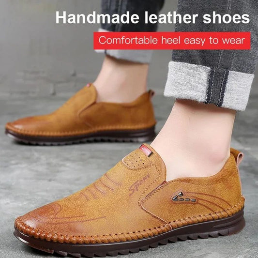 ✨50% OFF✨  2023 Atmungsaktive Freizeitschuhe für Männer aus Leder